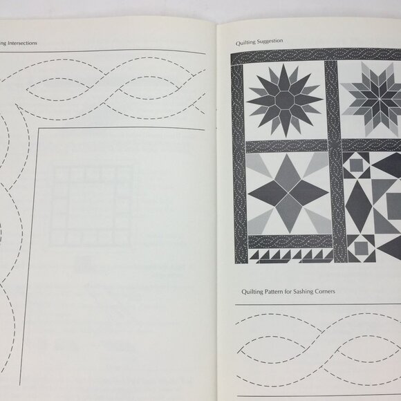 Vintage 1993 Samplings From The Sea Sampler Series Rosemary Makhan Quilting Book - Picture 9 of 11